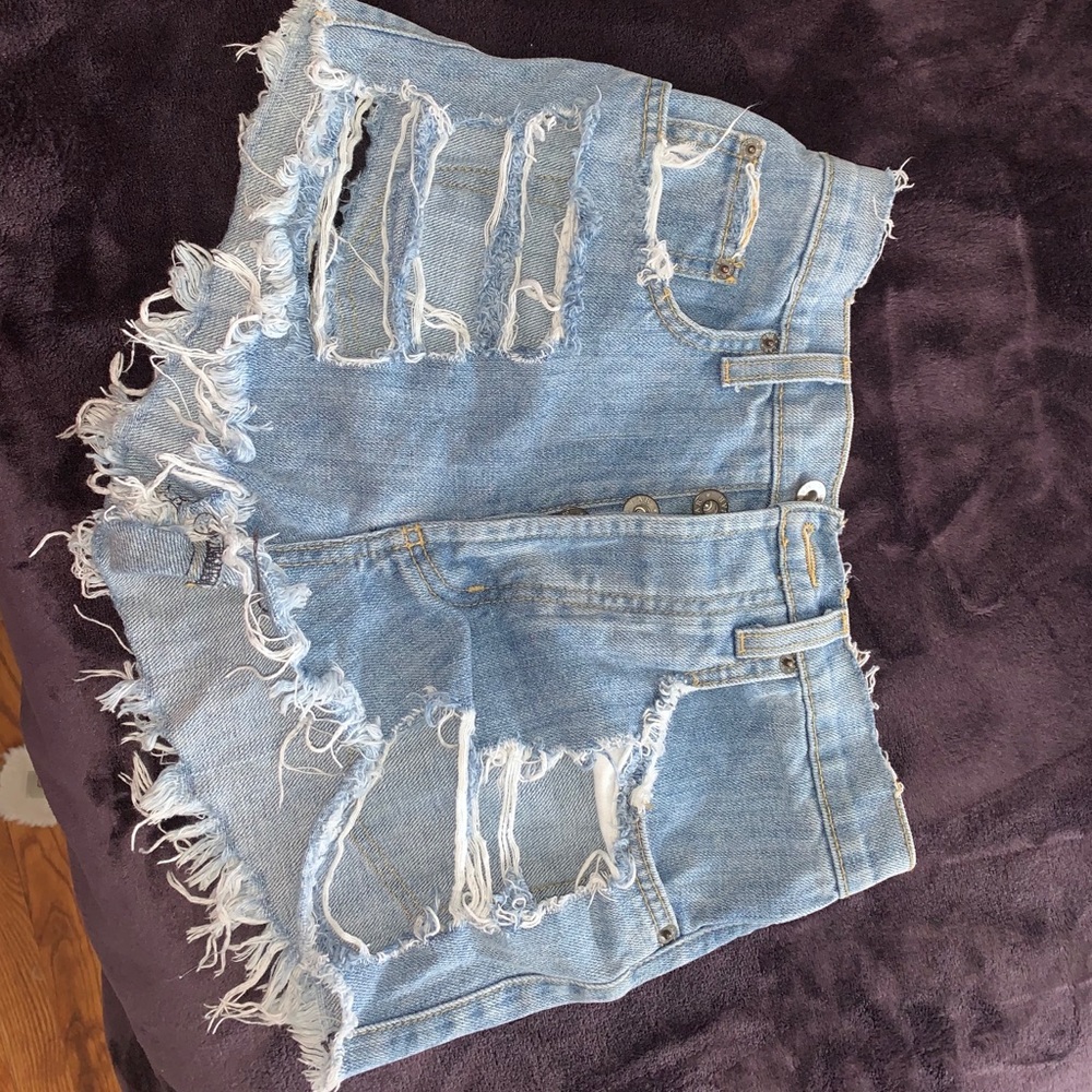 Carmar denim shorts